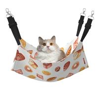 eeprty Painted Bread Pet Cage Hammock,Warm Pet Hammock,Soft Hanging Cat Bed Mat Winter Warm