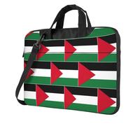 eeprty Palestine Flag Print Stylish Printed Laptop Bag Modern Retro Computer Tote For Her Unique Birthday Gift