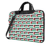eeprty Palestine Flag Print Stylish Printed Laptop Bag Modern Retro Computer Tote For Her Unique Birthday Gift