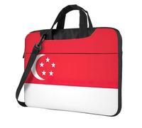 eeprty Singapore Flag Print Stylish Printed Laptop Bag Modern Retro Computer Tote For Her Unique Birthday Gift