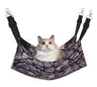 eeprty Solid Stonewall Art Pet Cage Hammock,Warm Pet Hammock,Soft Hanging Cat Bed Mat Winter Warm