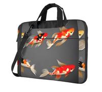 eeprty Traditional Koi Carps With Spots Print Stylish Printed Laptop Bag Modern Retro Computer Tote For Her Unique Birthday Gift