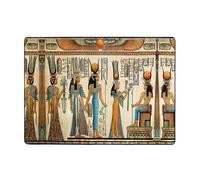 eeprty Women In Ancient Egypt Printing Soft Carpet 80x58 In, Flannel Non Slip Carpet For Autumn Living Room Office With Memory Foam