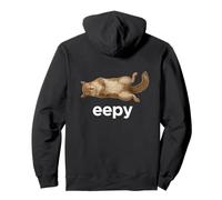 Eepy Squirrel Silly Sleepy Cute Meme Pullover Hoodie