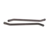 EEQANAO 2pcs Machined Alloy Rear Axle To Chassis Links For Rc for Ho-bby Model Car 1-10 Vrx for Oct-ane for Ve-tta for Kar-oo Ftx for Ou-tlaw Upgraded(Titanium)