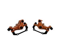 EEQANAO For KuK-irin G4 Electric Scooter Disc Brake Base Front/Rear Rotor Brake Clamp Disc Brake Caliper Parts(G4 F R 1 Pair)