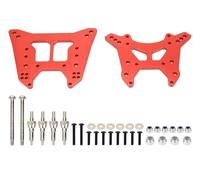 EEQANAO For RCA-WD alloy front/rear shock tower for Arr-ma 1-8 6s for BLX for Out-cast for Not-orious for Kr-aton upgrade parts(Rot)