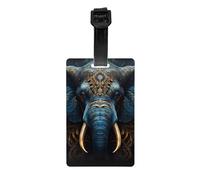 Eerie Elephant Luggage Tags, Stylish, Waterproof and Durable Luggage Identifiers, Ensure Your Travel is Safe and Orderly.