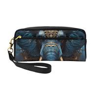 Eerie Elephant Small Makeup Bag.Stylish doublesided Printed Portable Cosmetic Bag, Multifunctional Storage Bag for Women