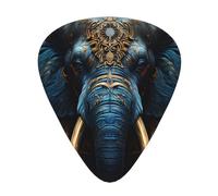 Eerie elephant the 12-piece guitar picks include three picks: thin, medium and heavy. suitable for electric, acoustic and bass guitars of all strengths