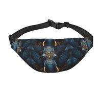 Eerie Elephant Travel Fashion Waist Bag, Suitable for Sports, Running, Cycling, Traveling, Fishing Boys Large Crossbody Waist Bag,