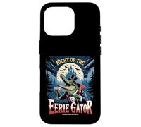 Eerie Gator Alligator Crocodile Halloween Case for iPhone 16 Pro