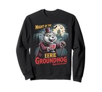 Eerie Groundhog Rodent Halloween Sweatshirt