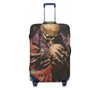 Eerie Skull Holding Another Travel Luggage Covers - Elasticity Suitcase Covers Protector for Luggage 18-32 Inch