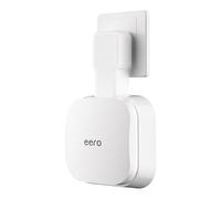 eero 7 Wall Mount, No Drill Outlet Bracket Holder Only Compatible with eero 7 Dual-Band Mesh Router, Cable Management - Space Saving (1 Pack)