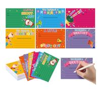 Eersida 120 Count Fun Shout Out Card Single-Sided Print Encouragement Postcard for Teacher Employee Office Staff Coworker - Appreciation Recognition Reward Card for Bulletin Board Public Service Week