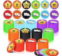Eersida 120 Pcs Screen Time Tokens for Behavior Clip to Rewards, Back to School Supplies Behavior Management Tool, Positive Reinforcement, Reward Incentives and Teacher Handout Rewards(Round)
