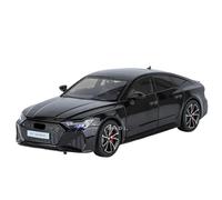 EERXKMWML Diecast 1:24 For A6L RS7 Scale Alloy Car Models Realistic Metal Finished Vehicle Model Collection Display(For RS7 Black)