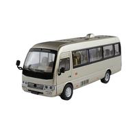 EERXKMWML Diecast 1:24 For Coaster Scale Alloy Car Models Realistic Openable Door Finished Vehicle Model Collection(Metallic)
