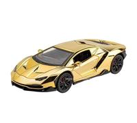 EERXKMWML Diecast 1:24 For LP770-4 Scale Alloy Car Models Realistic Metal Finished Vehicle Model Collection Display(Gold)