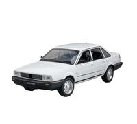 EERXKMWML Diecast 1:24 For Santana Scale Alloy Car Models Simulation Pre-built Vehicle Model Display Souvenirs Collection(White)
