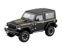 EERXKMWML Diecast 1:24 For Wrangler Rubicon SUV Alloy Car Models Exquisite Finished Scale Vehicle Model Kit Display Decor Collection(Black)