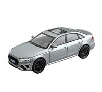 EERXKMWML Diecast 1:32 For A6L A4 Alloy Car Models Exquisite Finished Scale Vehicle Model Kit Display Souvenirs Collection(For A4 Silver)