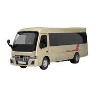 EERXKMWML Diecast 1：32 For Coaster Scale Alloy Car Models Realistic Openable Door Finished Vehicle Model Collection(Metallic)