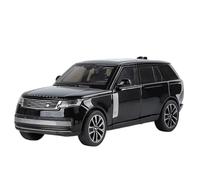 EERXKMWML Diecast 1:32 For Land Rover Range Rover SV Scale Alloy Car Models Realistic Openable Door Finished Vehicle Model Collection(Black)