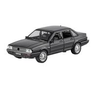 EERXKMWML Diecast 1:32 For Santana Scale Alloy Car Models Simulation Pre-built Vehicle Model Display Souvenirs Collection(Black)