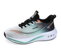 Eestfy Unisex Athletic Running Sneakers Lightweight Mesh Design with Soft Cushion Sole for Training & Casual Wear Fashion Style Available,GreenGrey,9 UK