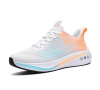 Eestfy Unisex Athletic Running Sneakers Lightweight Mesh Design with Soft Cushion Sole for Training & Casual Wear Fashion Style Available,BlueOrange,14 UK