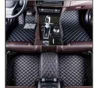 EESWCSZZ3 Car Mats For Nissan Patrol 1997-2000 2001 2002 2003 2004 2005 2006 2007 2008 2009 2010, Tailored Fit Floor Mat Set Complete Accessory - All Weather, Anti-Slip Backing,Black