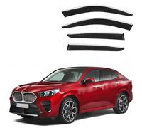 EESWCSZZ3 Wind Deflectors for BMW X2 U10 2024+ Bright, Sun Rain Guard Window Wind Deflector Visor, Car Accessories