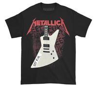 Eet Fuk Back Print T-Shirt metallica Black S