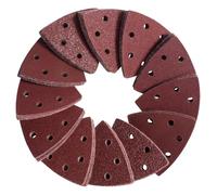 EETools 50Pcs P60 Grit Triangle Sanding Pads Hook and Loop Oscillating Sanding Pad 90mm 6 Holes Fit 3-1/2 Inches Oscillating Multi Tool Detail Sander Sandpaper Sanding Tool ***TRACKED 48 ROYAL MAIL**