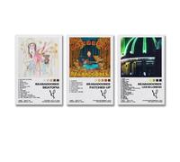 Eetreay 3 PCS Beabadoobee Poster Music Collage Vintage Singer Album Cover Poster Wall Art Canvas Posters Room Decorative Aesthetic Poster Print Decor Posters 08x12inch(20x30cm)-3pcs Style-1