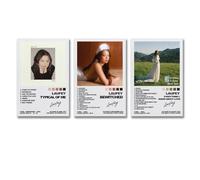 Eetreay 3 PCS Laufey Poster Music Singer Album Vintage Cover Poster Wall Art Canvas Posters Room Decorative Aesthetic Poster Print Decor Posters 12x18inch(30x45cm)-3pcs Style