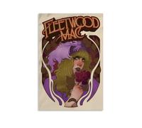 Eetreay Fleetwood Poster Mac Music Rock Band Collage Vintage Music Posters for Room Aesthetic Canvas Wall Art Bedroom Decor12x18inch(30x45cm)