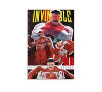 Eetreay Invincible Poster Comic Tv Series Vintage Collage Music Posters for Room Aesthetic Canvas Wall Art Bedroom Decor08x12inch(20x30cm)