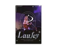 Eetreay Laufey Poster Music Singer Live Vinger Music Posters for Room Aesthetic Canvas Wall Art Bedroom Decor12x18inch(30x45cm)