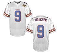 EETUG The Waterboy Football Jersey #9 Bobby Boucher 50th Anniversary Mud Dogs Bourbon Bowl Movie Football Jerseys for Men, #9 White, Large