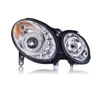 EEUNKT 2 Pcs Head Lamp Compatible With Benz E Class W211 Headlight 2002-2009 Headlights E280 DRL Turn Signal High Beam Angel Eye Projector Lens