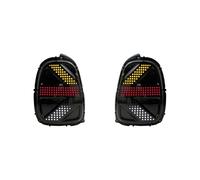 EEUNKT Compatible With Mini Cooper F56 F57 2014-2023 UK Style LED Tail Lights Assembly British Flag Sequential Turn Signal Rear Lamp Upgrade Parts