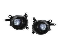 EEUNKT Compatible With Mitsubishi Lancer 2007 2008 2009 2010 2011 2012 2014 Fog Light Assembly Front Bumper Angel Eyes Headlights Kit 1 Pair(Angel Eyes Blue)