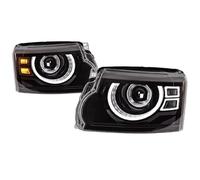 EEUNKT Head Lamps Compatible With Land Rover Discovery 4 2010-2017 Upgrade To Defender Style Headlights Automobile Tail Lamp Assembly(2010-2013)