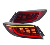 EEUNKT Pair Red LED Tail Lights Compatible With Toyota GR86 Subaru BRZ 2022-2024 W/Sequential,All-weather And Enhancing Your Car Safety