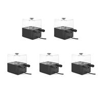Eeuye 5X Ultra-Quiet SC-300T Water Pump Set for PC CPU Liquid Cooling System DC 12V 4W 150Ml Water Tank 3P Power Connector