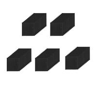 Eeuye 60 Pcs Black Acoustic Panels Soundproofing Foam Acoustic Tiles Studio Foam Sound Wedges 2.5 x 30 x 30cm
