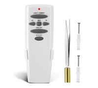 Eeuye Ceiling Fan Remote Control, Fan Remote Control with Battery Reverse Light Dimmer UC7078T CHQ8BT7078T CHQ7078T